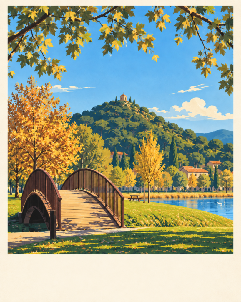 Illustration de Vidauban — création Julie Tonnellier