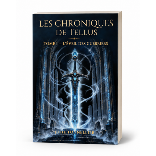 Couvertue Broché Les Chroniques de Tellus, Tome 1, L’Éveil des Guerriers